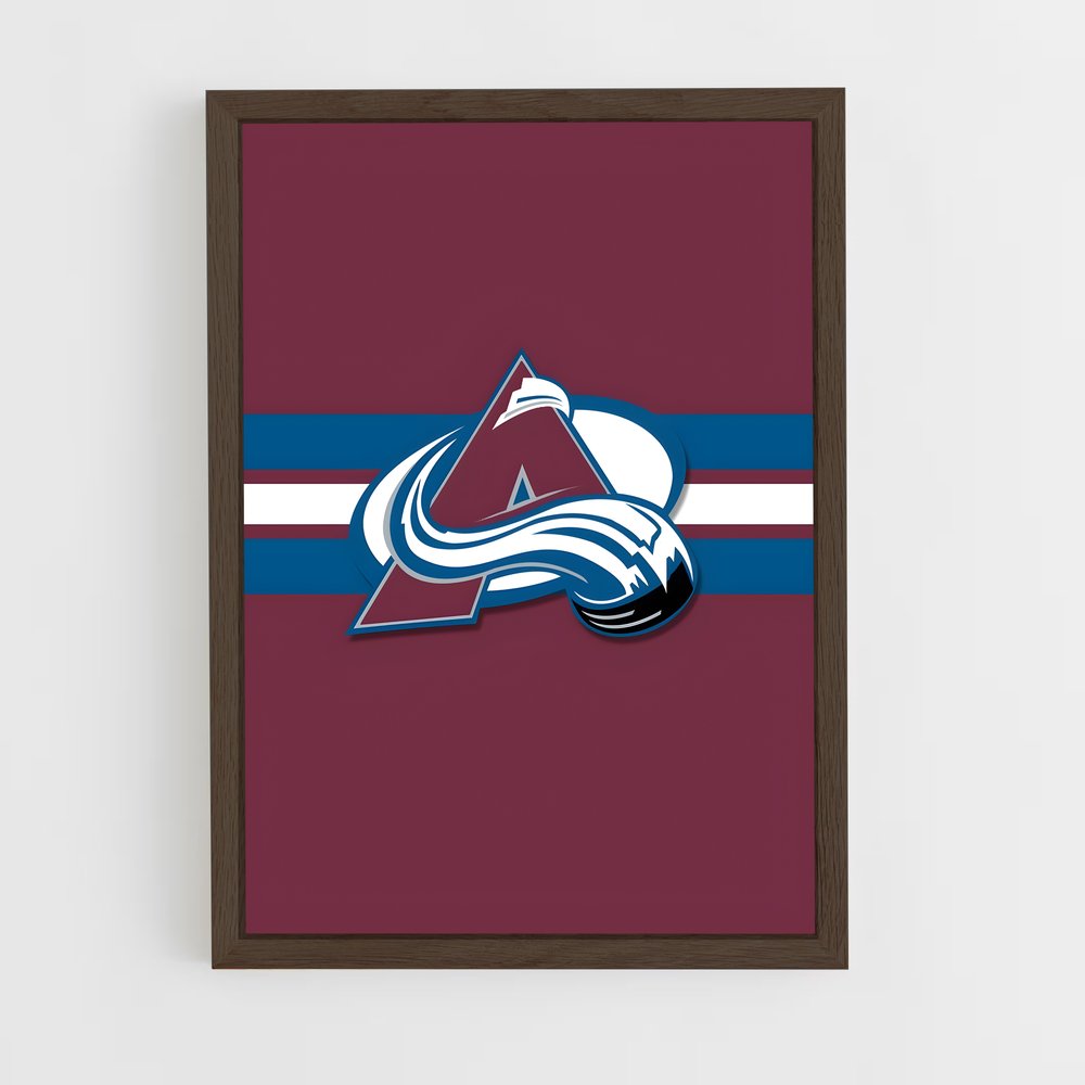 Poster Avalanche Éternelle – affiche Hockey sur glace (vue 5)